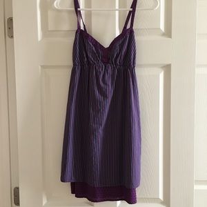 Striped dress with pockets